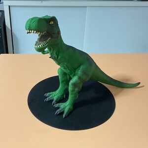 2011 Toys “R” Us 20” Green Tyrannosaurus Rex soft rubber toy